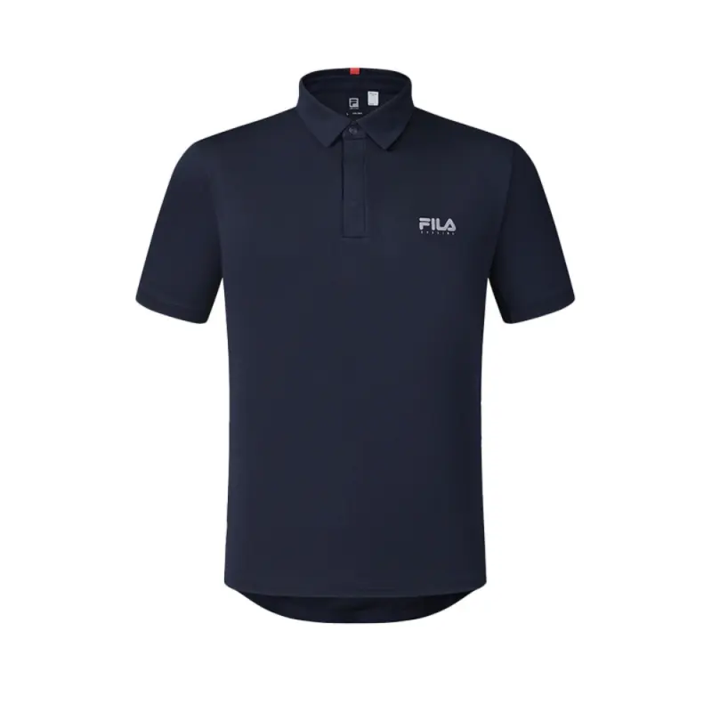 FILA CYCLING Polo Shirt Men's Gemstone Dark Blue