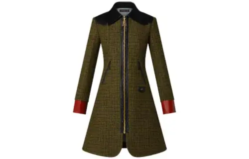 LOUIS VUITTON Coat Women's Green