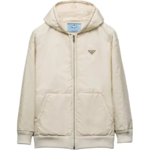 PRADA Jackets & Coats Women's Cream