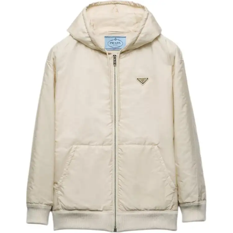 PRADA Jackets & Coats Women's Cream