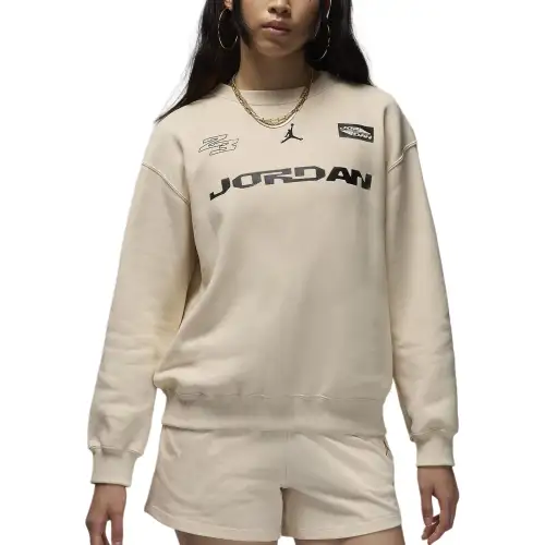 Jordan Brooklyn Sweatshirt Women's Legend Light Brown/Black