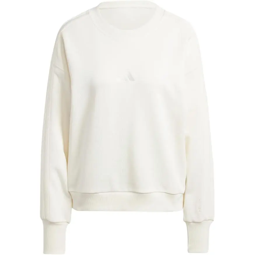 Adidas Free Shipping With AdiClub All Szn French Terry 3-Stripes Loose Sweatshirt