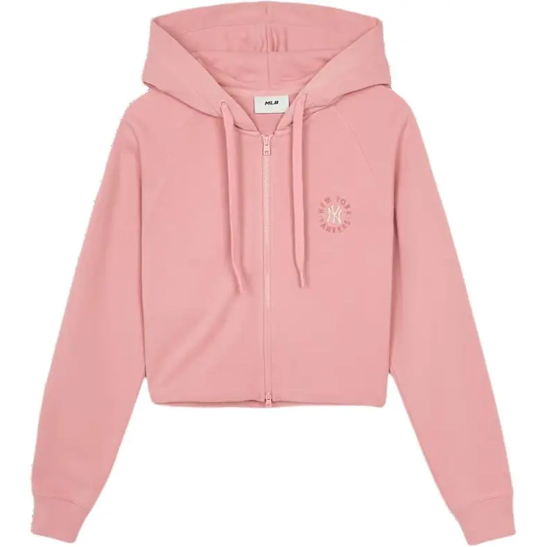 MLB Basic Collection New York Yankees Jackets & Coats Women's Hemp Pink