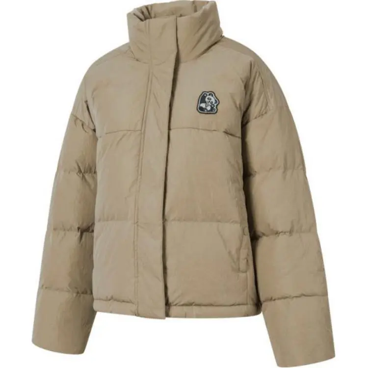 Vans PANDA PUFFER DOWN Jacket Women's Khaki