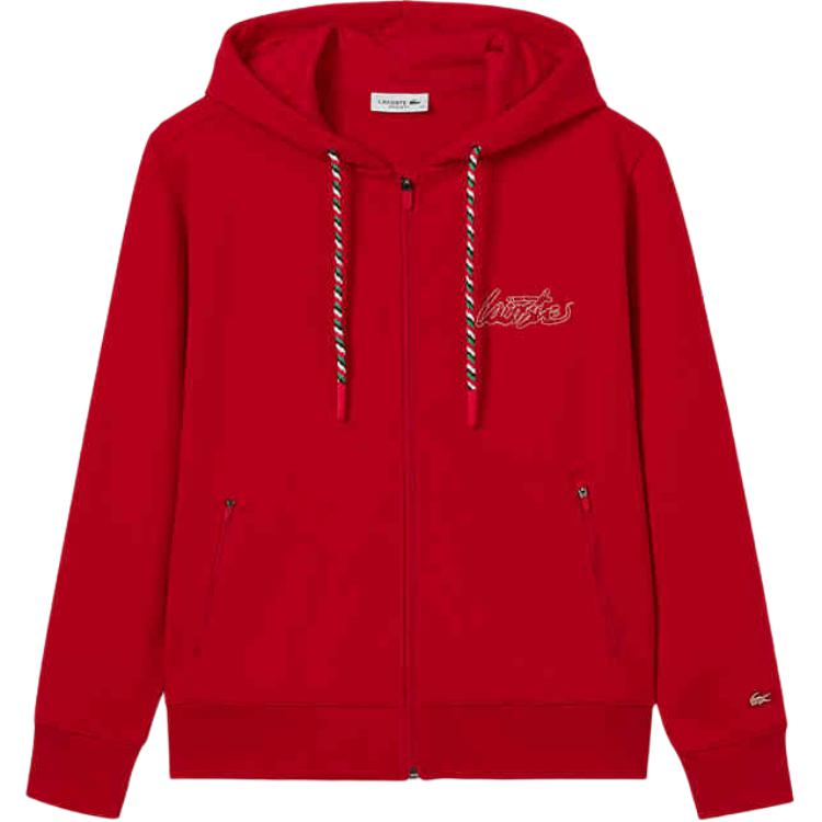 Женская куртка LACOSTE LACOSTE SS25 logo (красная)