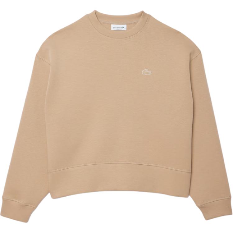 Женская худи LACOSTE (бежевая)