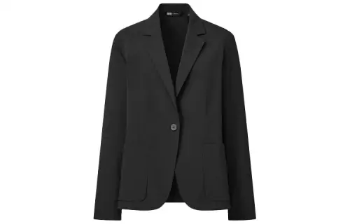 UNIQLO X THEORY Business Suits Women's Black Suit Collar Moderate Other