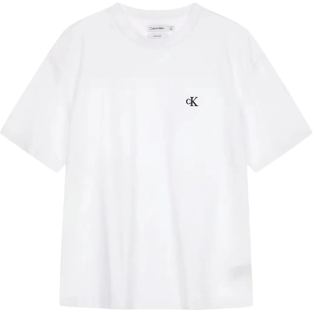 Calvin Klein logo-embroidered T-shirt