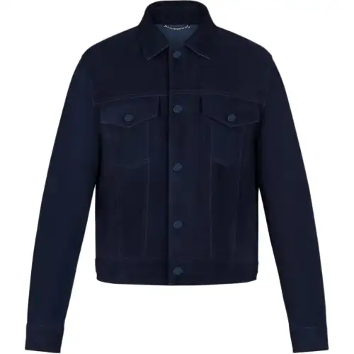 LOUIS VUITTON Jackets & Coats Men's Midnight Blue
