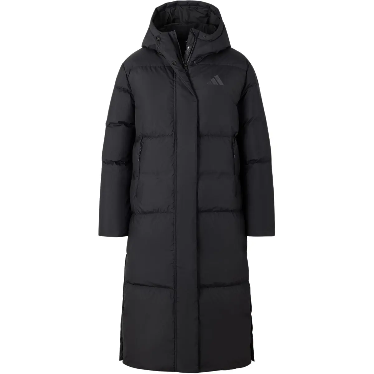 Adidas Puffy Long Down Jacket Down Jacket Women's Black