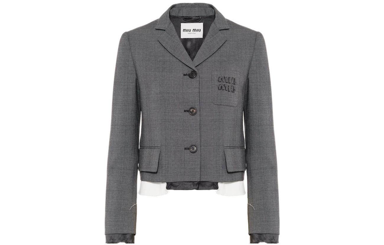 【Previous Season】single-breasted Prince of Wales check blazer