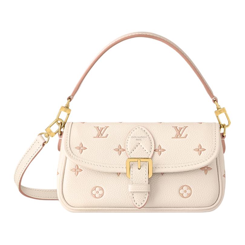 Женская сумка Louis Vuitton Diane Nano (розовая)
