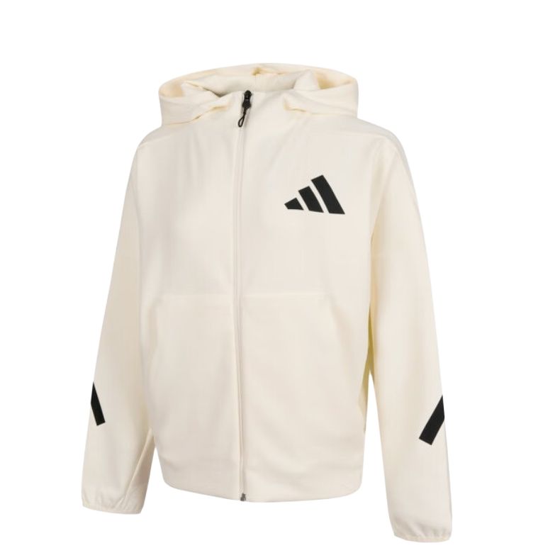 Женская куртка adidas Z.N.E. CF KN (бежевая)
