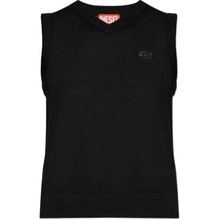 DIESEL M Aligea V Neck Knitted Vest