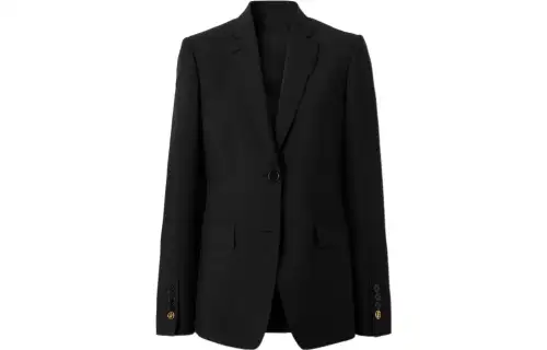 Burberry SS22 Business Suit Coat Women's Black
