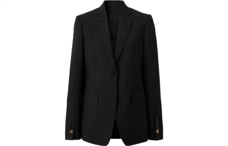 Burberry SS22 Business Suit Coat Women's Black