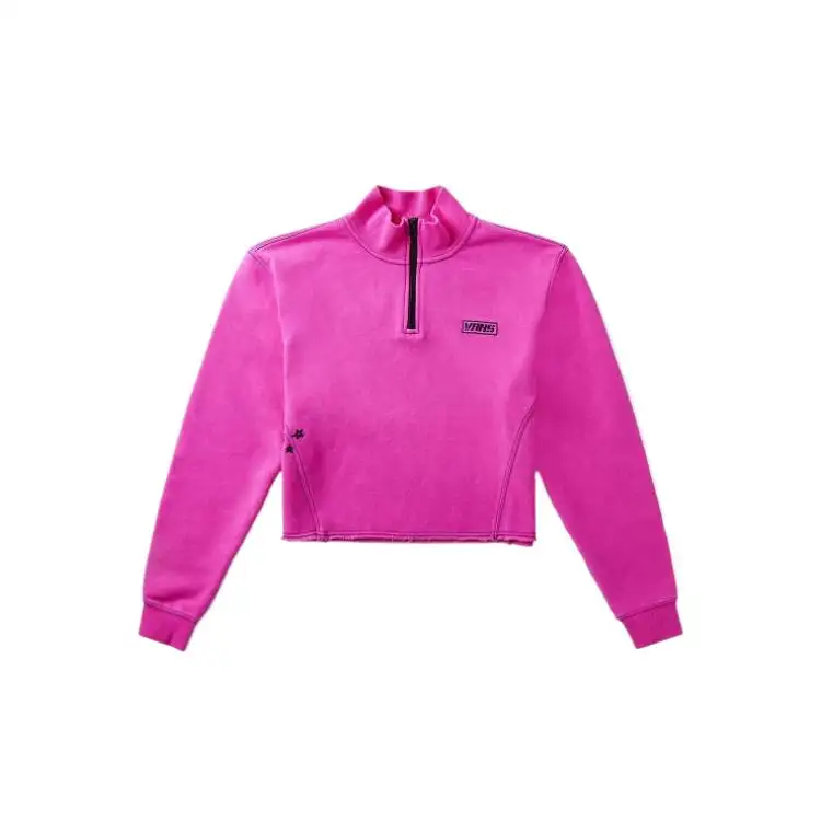 Vans Pulloverr THREAD IT MOCK Sweatshirt Women's Rose Red