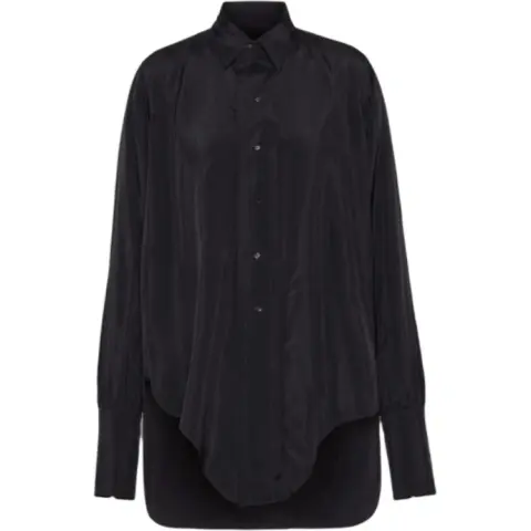 Maison Margiela dropped hem shirt