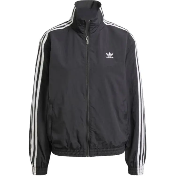Adidas Originals three-stripe zip-up jacket