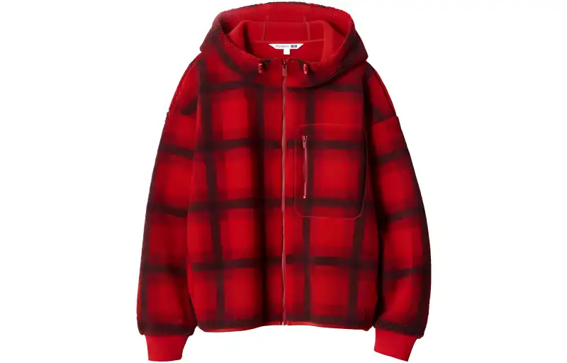 UNIQLO x JW Anderson JW Anderson Uniqlo Jw Anderson Co Branded Series FW23 Jackets & Coats Women's Coral Red