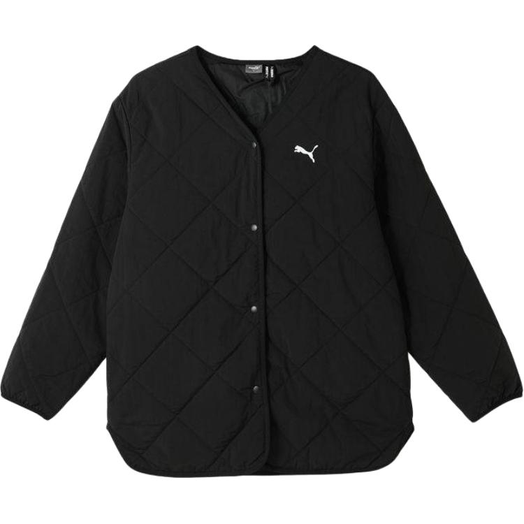 Женская куртка PUMA LIGHTWEIGHT COLLARLESS (черная)