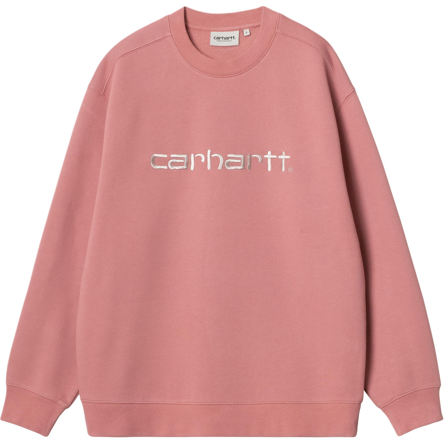 Женское худи Carhartt WIP W' Sweatshirt (розовое)