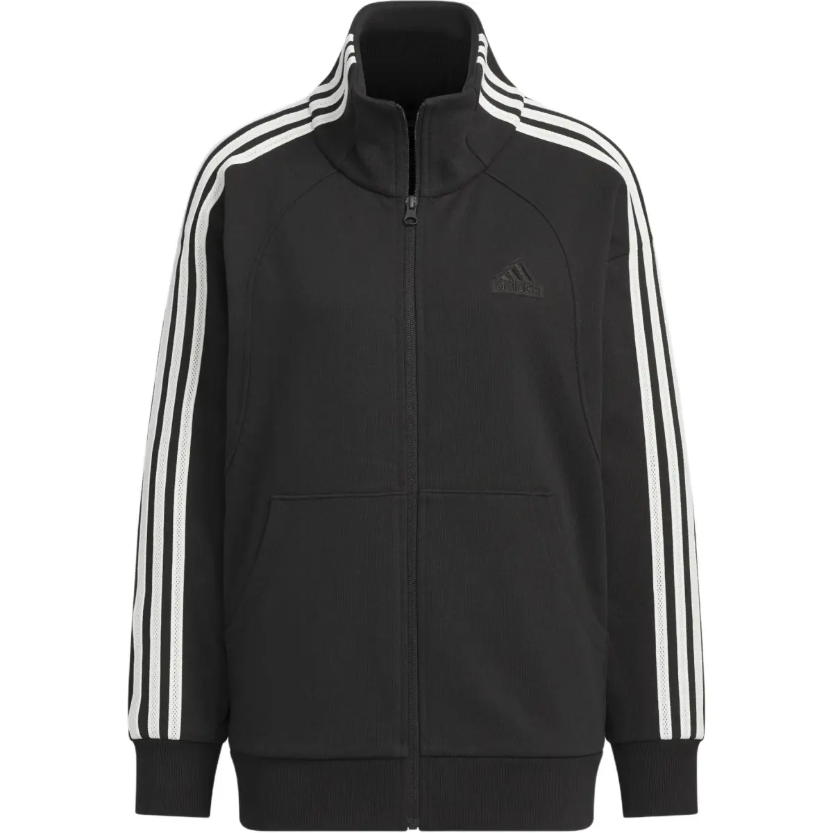 Adidas 3 Stripes Jacket Women's Black