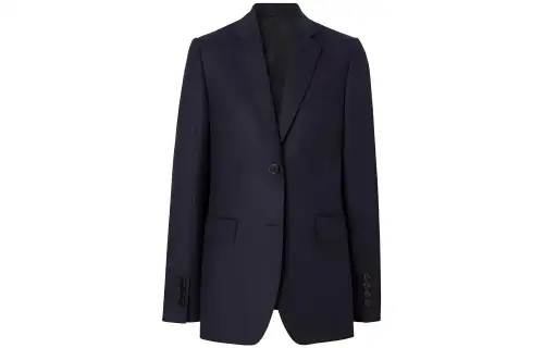 Burberry FW22 Business Suit Women's Dark Charcoal Blue