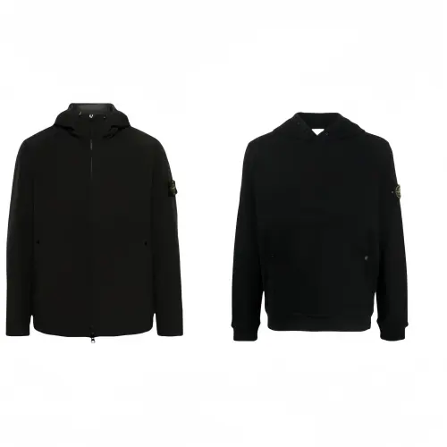 STONE ISLAND Casual Sportswear Unisex Black