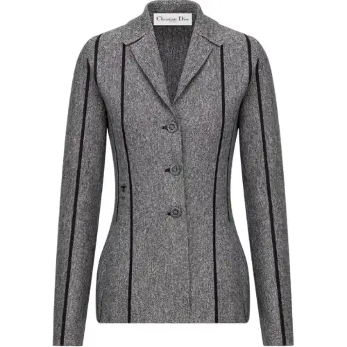 DIOR Jackets & Coats Women's Gray