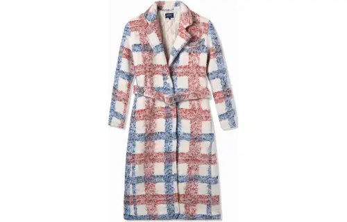 Levis Coats Women's Multicolor Suit Collar Moderate
