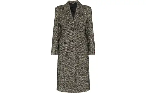 GUCCI Coats Women's Yellow Moderate Straight Fit