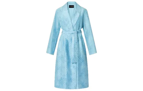 LOUIS VUITTON Coat Women's Blue