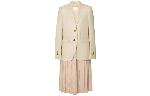 Burberry FW22 Business Suit Coat Women's Ecru