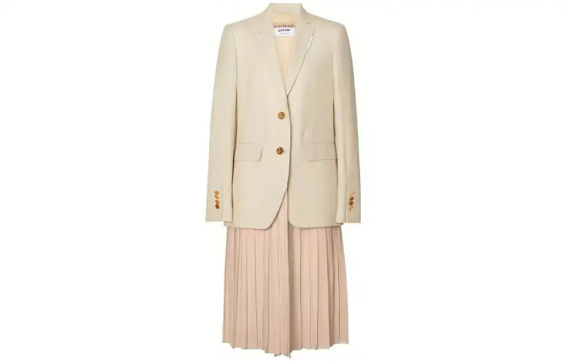 Burberry FW22 Business Suit Coat Women's Ecru