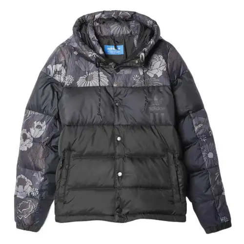 Adidas Originals Down Jacket Women's Gray Black
