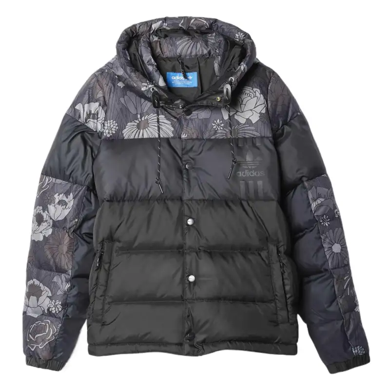 Adidas Originals Down Jacket Women's Gray Black