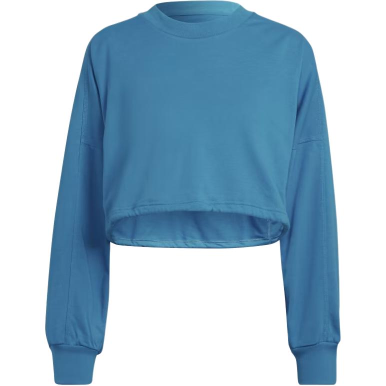 Adidas SPORTSWEAR STUDIO LOUNGE Sweatshirt Women's Craft Blue