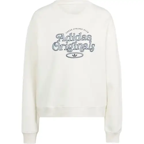 Adidas Originals Graphic Sweatshirt Women's Ecru