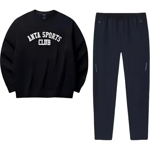Anta Sports Life Collection Casual Sportswear Men's Black