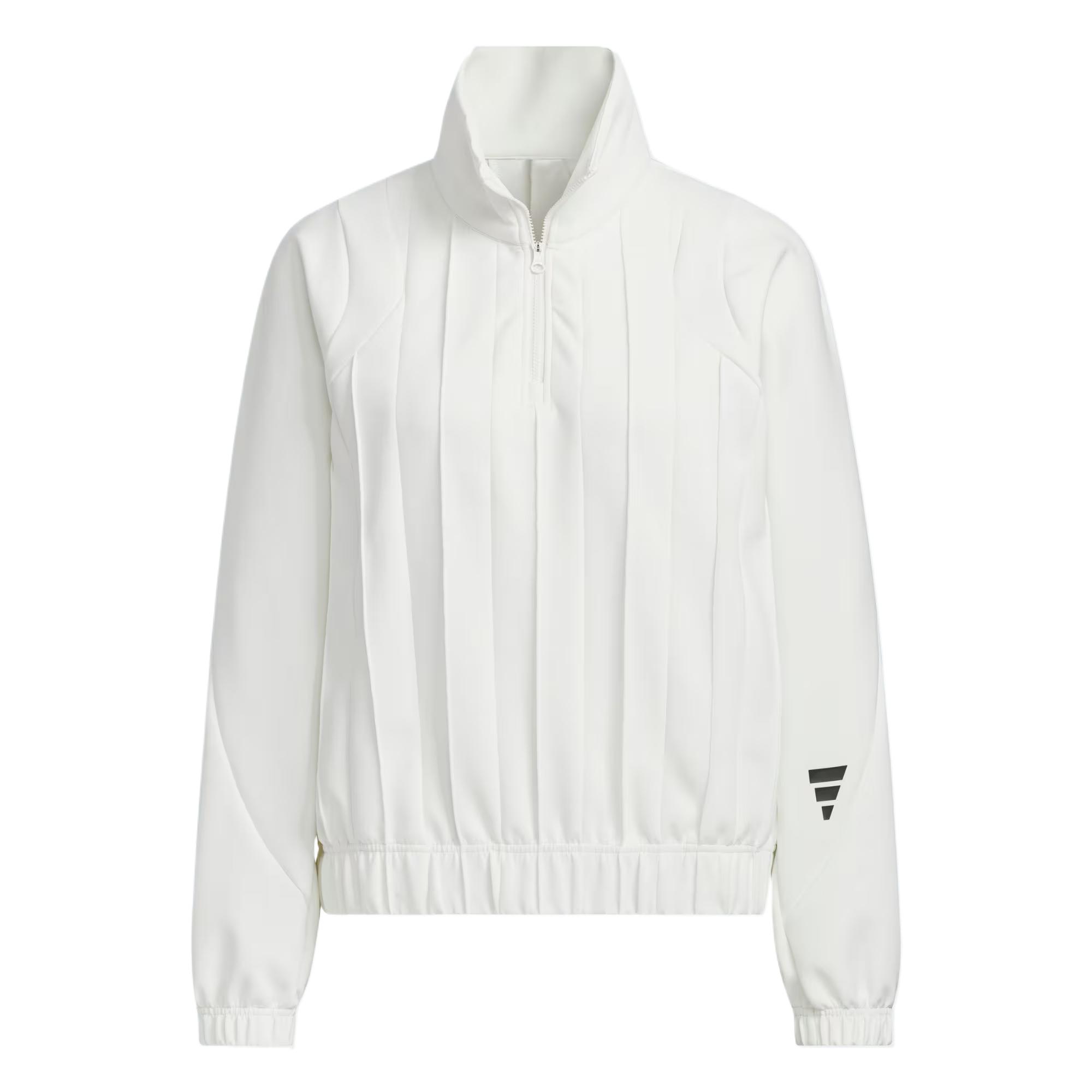 Женское худи adidas FUSTL W P CREW (белое)