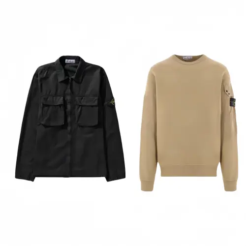 STONE ISLAND FW24 Casual Sportswear Unisex