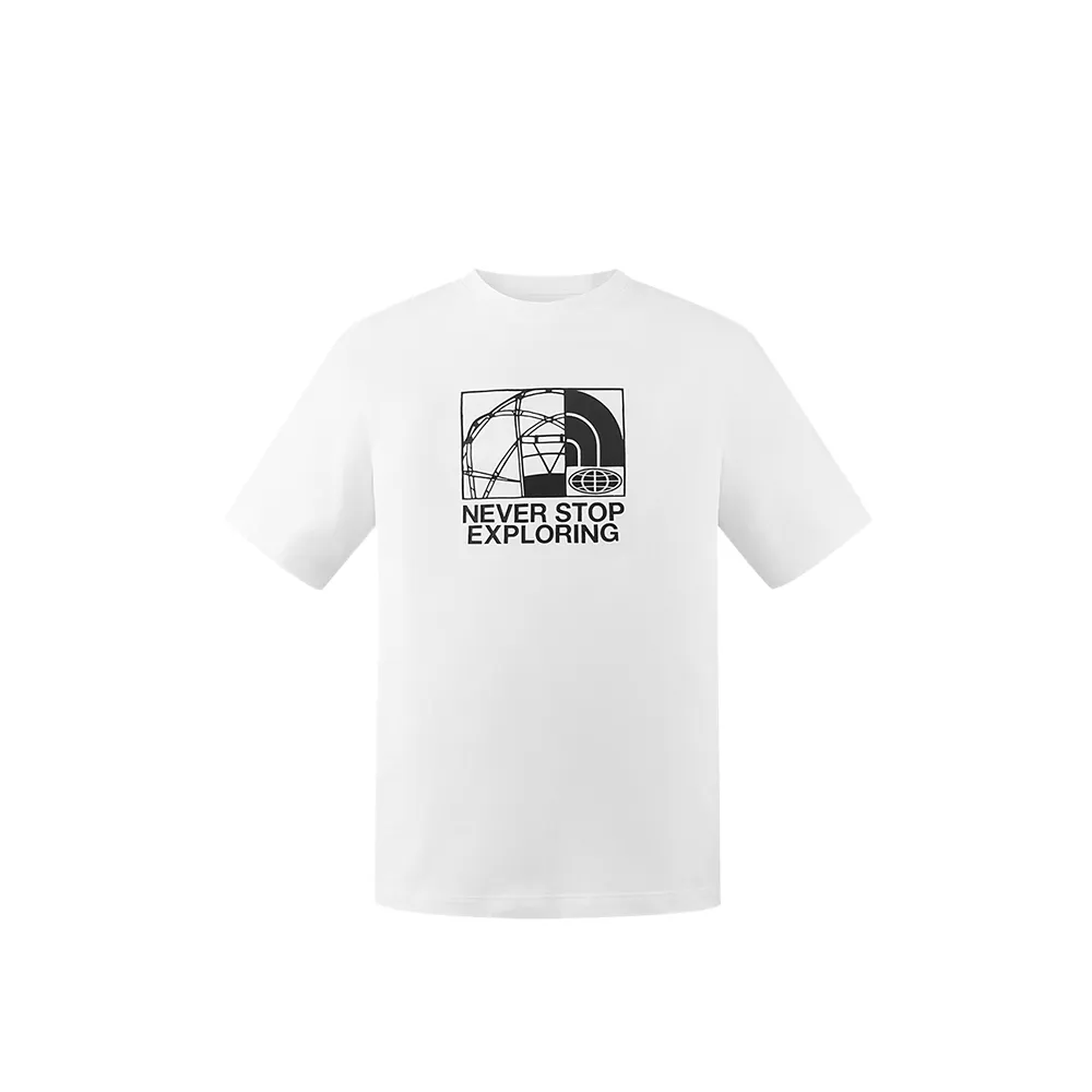 THE NORTH FACE Urban Exploration SS25 T Shirt Unisex Snow Peak White