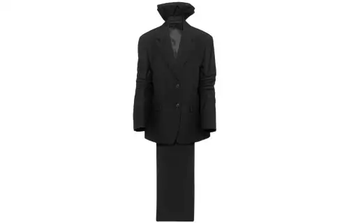 Prada bow-detail single-breasted coat