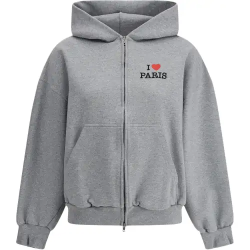 Balenciaga I Love Paris Zipped Hoodie