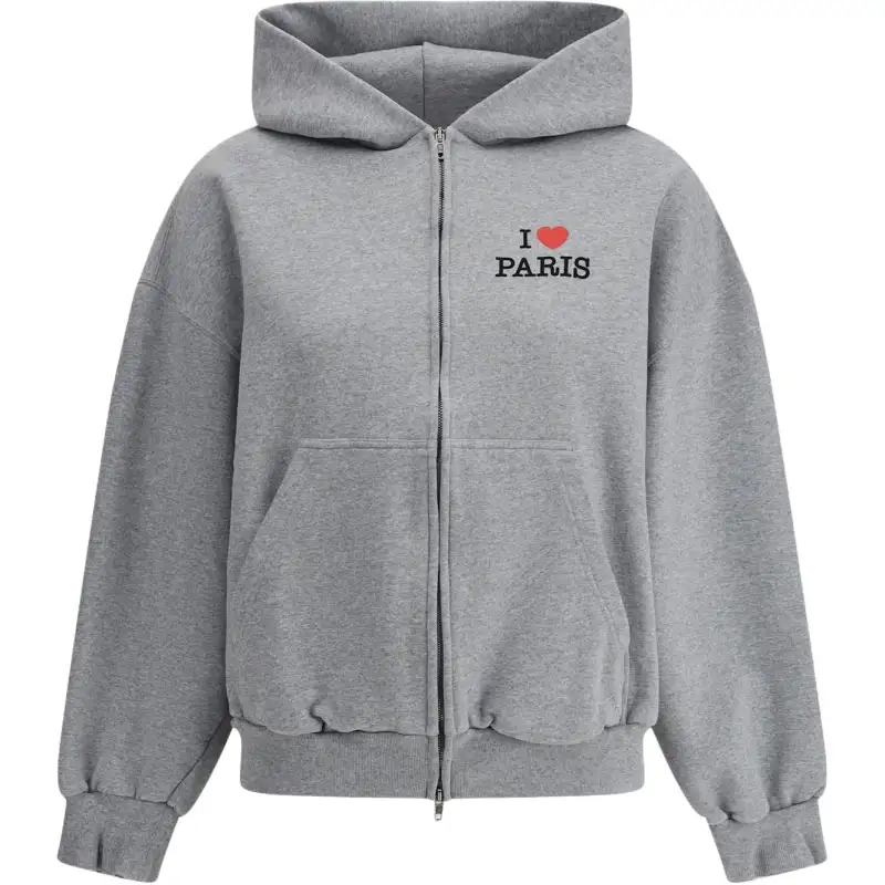 Balenciaga I Love Paris Zipped Hoodie