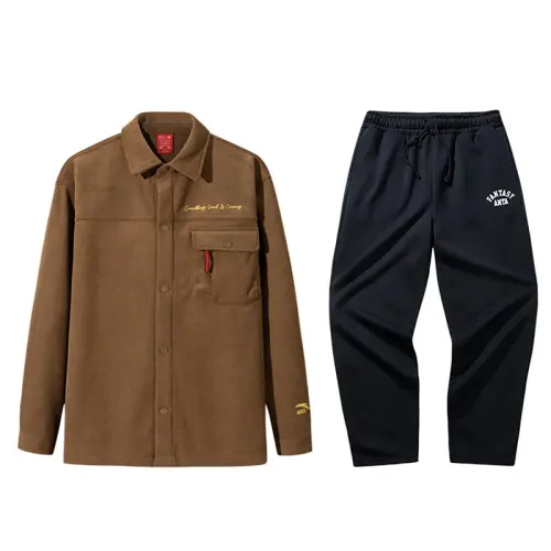 ANTA Casual Sportswear Men's Lapel Moderate