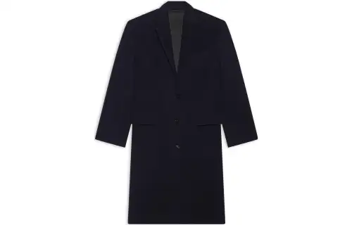 【Previous Season】Boxy virgin wool coat