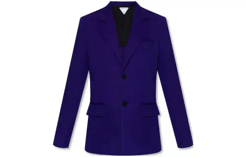 Bottega Veneta Business Suit Coat Women's Blue
