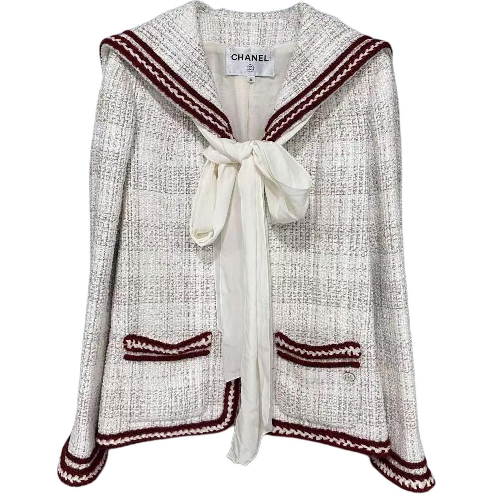 Женская куртка Chanel (белая)